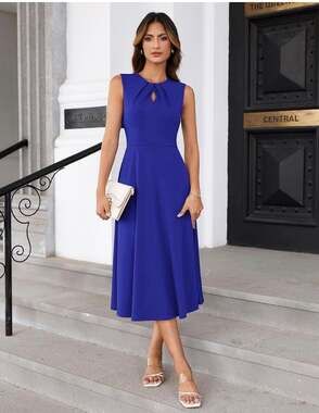 NWT GRACE KARIN Sleeveless Dress Evening Wear/Business Wear Sz S